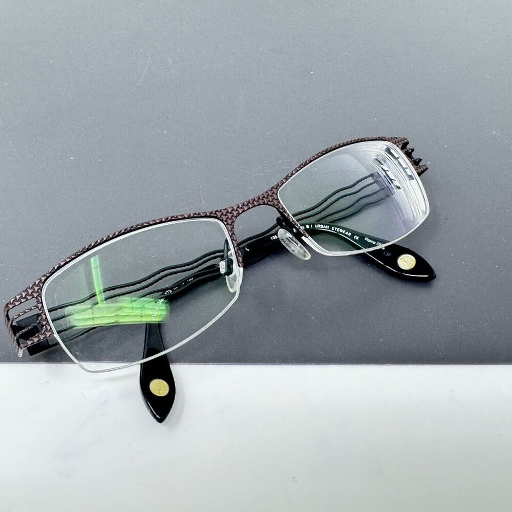 FYSH 3482 975 UK Urban Eyewear Eyeglasses Brown Black 52 [] 18 -135